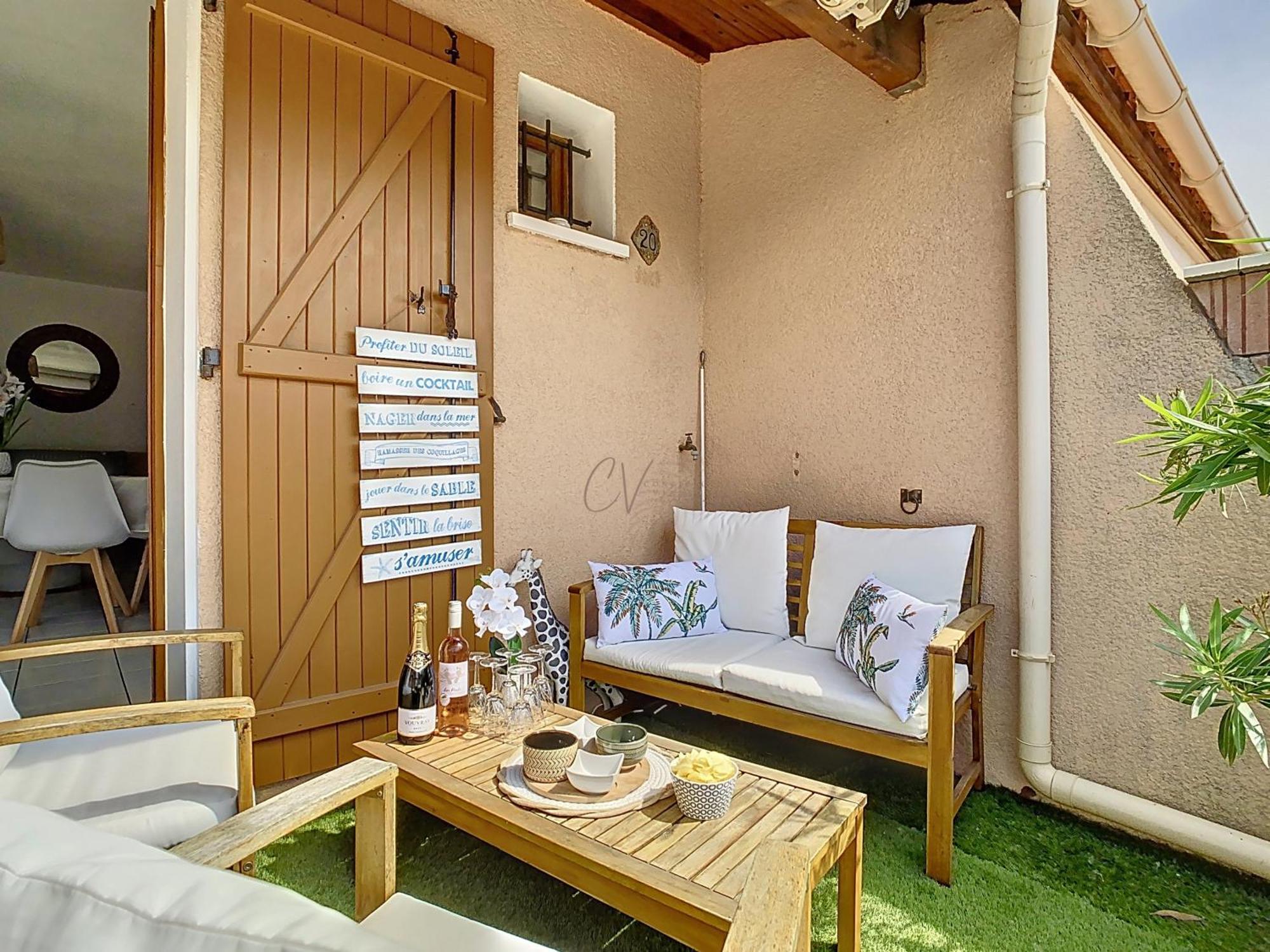 Maison "Douceurs D'Ete " Maison De Vacances Bord De Mer A Vias Plage - 600M De La Plage Et Du Canal Du Midi - Piscine Residentielle, Wifi Fibre, Activites Et Loisirs Dış mekan fotoğraf